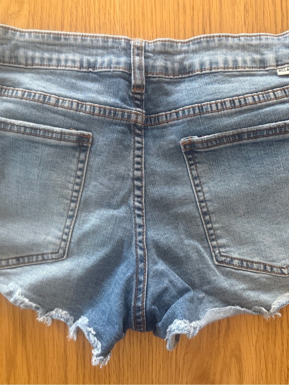 Billabong Button Fly Jean Shorts - Picture 4 of 4